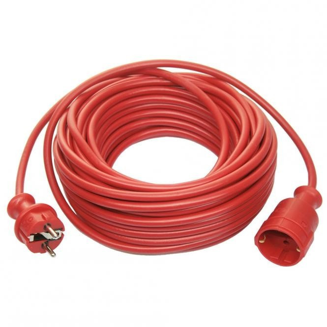 AS Schwabe Rallonge électrique 10 m rouge (51013)