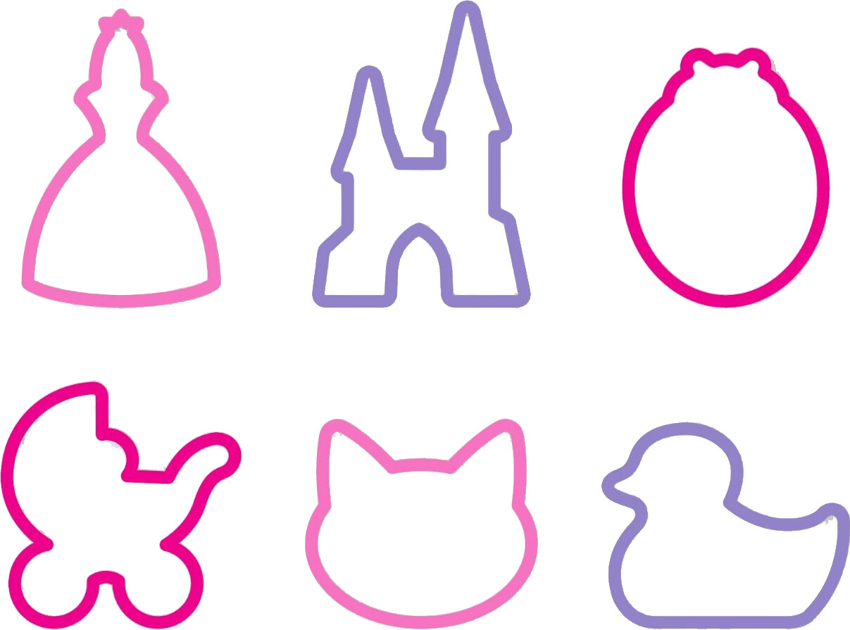 Tescoma Cookie Cutter Girl 6 pieces
