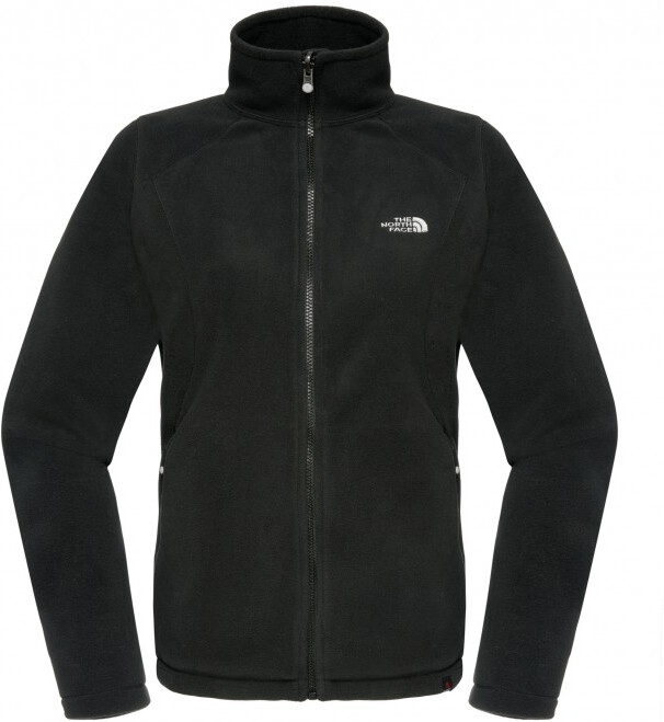 The North Face Polaire zippée 100 Glacier pour femmes tnf black