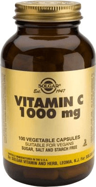 Solgar Vitamin C 1000mg Capsules (250 pcs)