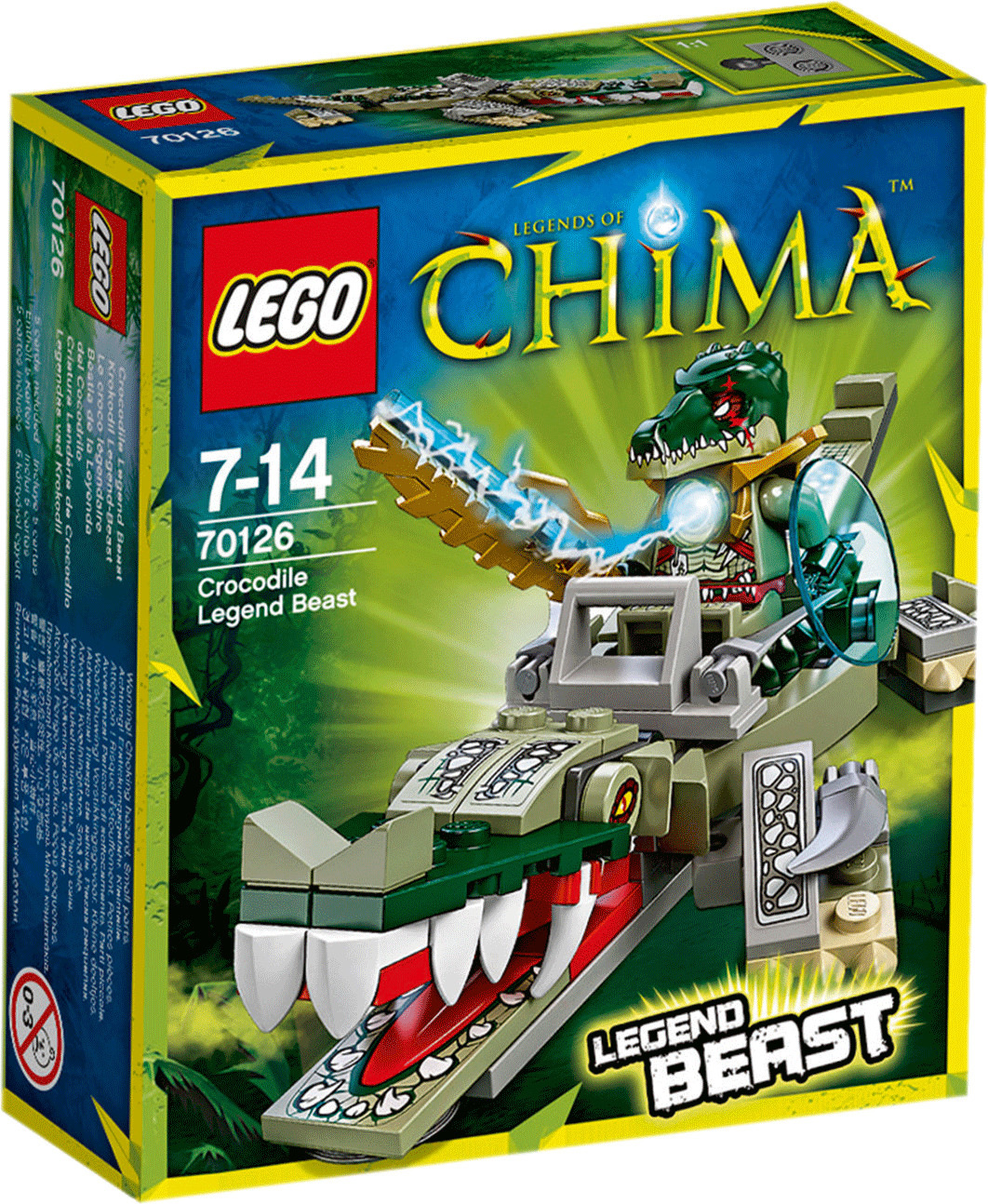LEGO Legends of Chima Crocodile Legend Beast (70126)