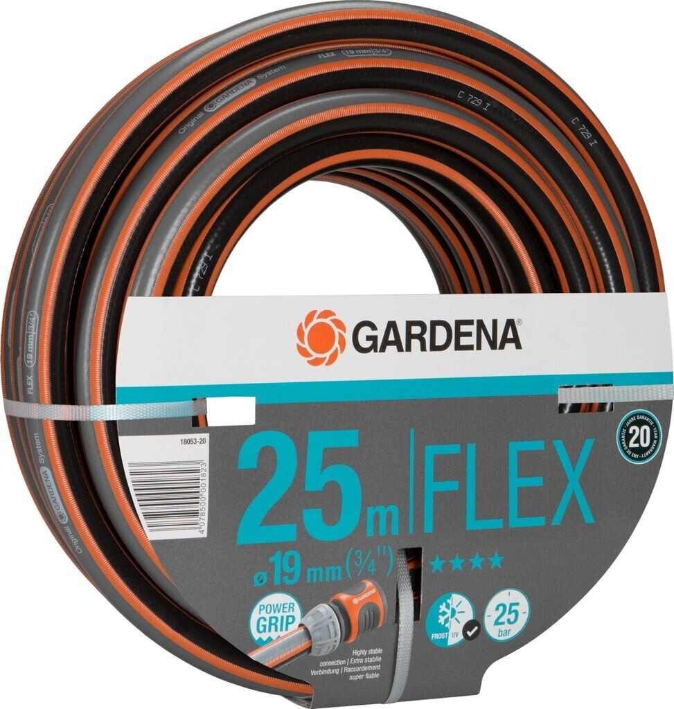 GARDENA Flex Schlauch - Durchmesser: 3/4 Zoll, Länge: 50 m - Leitermann