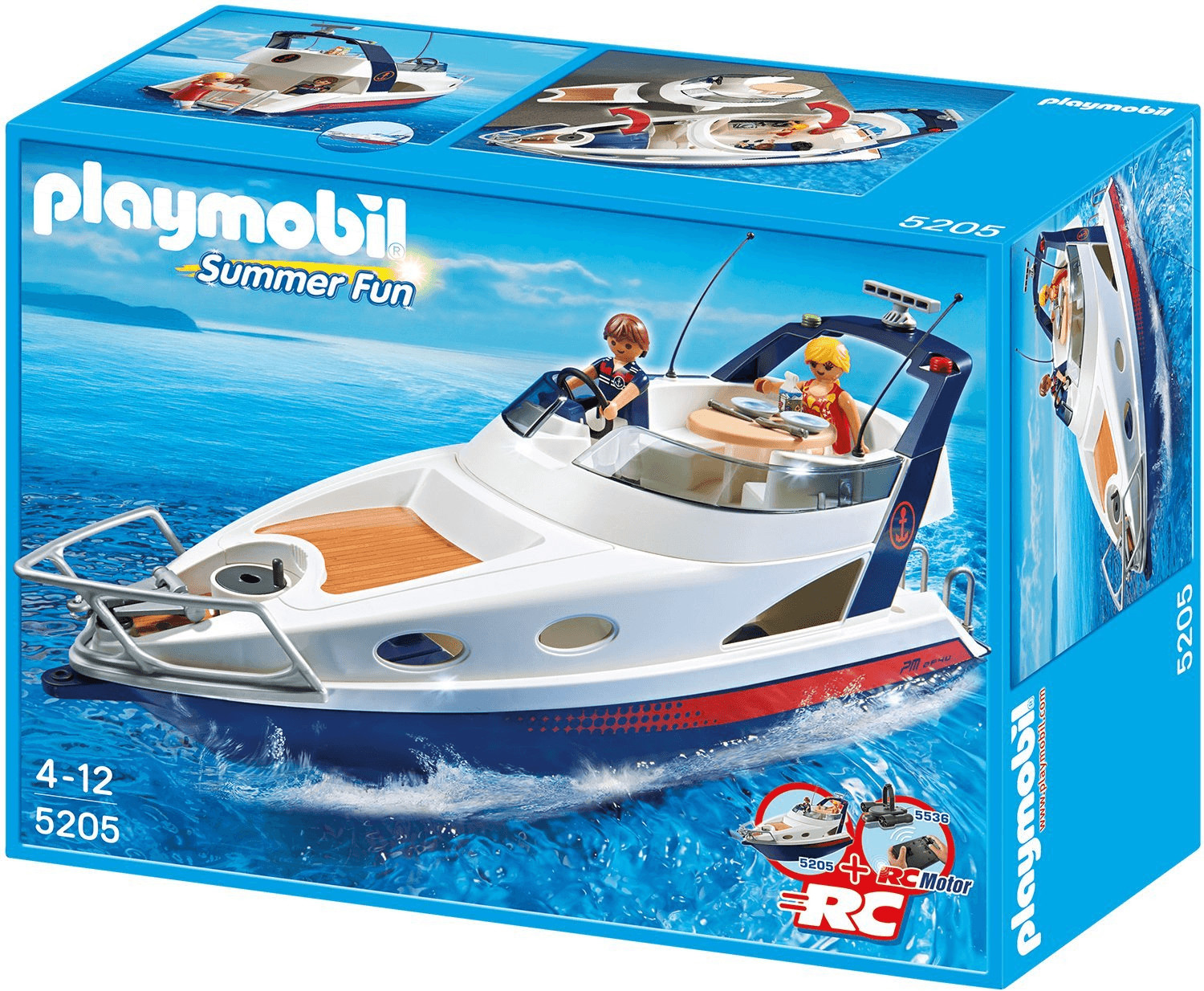 playmobil 5205 summer fun luxury yacht