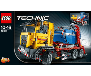 Soldes LEGO Technic - Le camion conteneur (42024) 2024 au meilleur