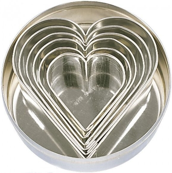 Städter Cookie Cutter Heart 6 pcs.