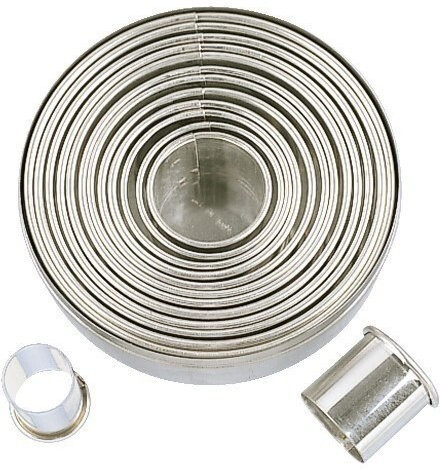 Patisse Set de 14 emporte-pièces lisses