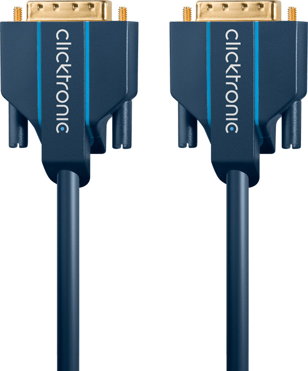 Clicktronic 70338 Casual DVI-D connection cable (15,0m)