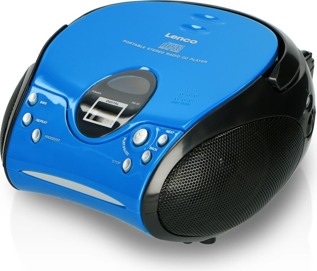 Lenco SCD-24 bleu/noir