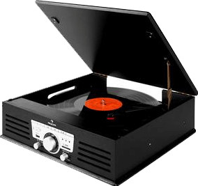 Auna TT-92B noir