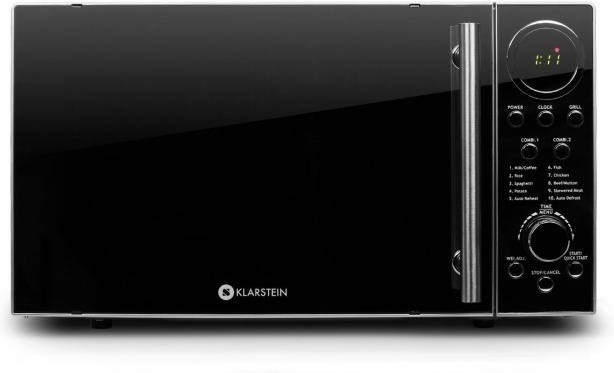 Klarstein Luminance Prime Micro-onde grill 700 watts 20 l acier
