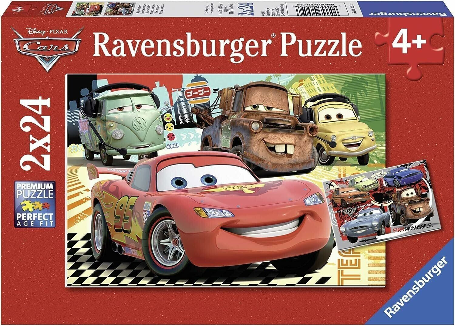 Ravensburger Cars 2 Nouvelle Aventure (2 x 24 pièces)