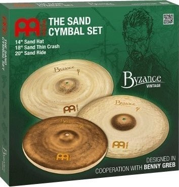 Photos - Cymbal Meinl Byzance Vintage Sand  Set 