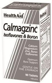 Healthaid Calmagzinc Isoflavones & Boron Tablets (90 pcs)