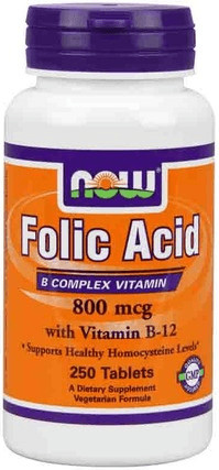 Now Foods Folic Acid B Complex (250 pcs.)