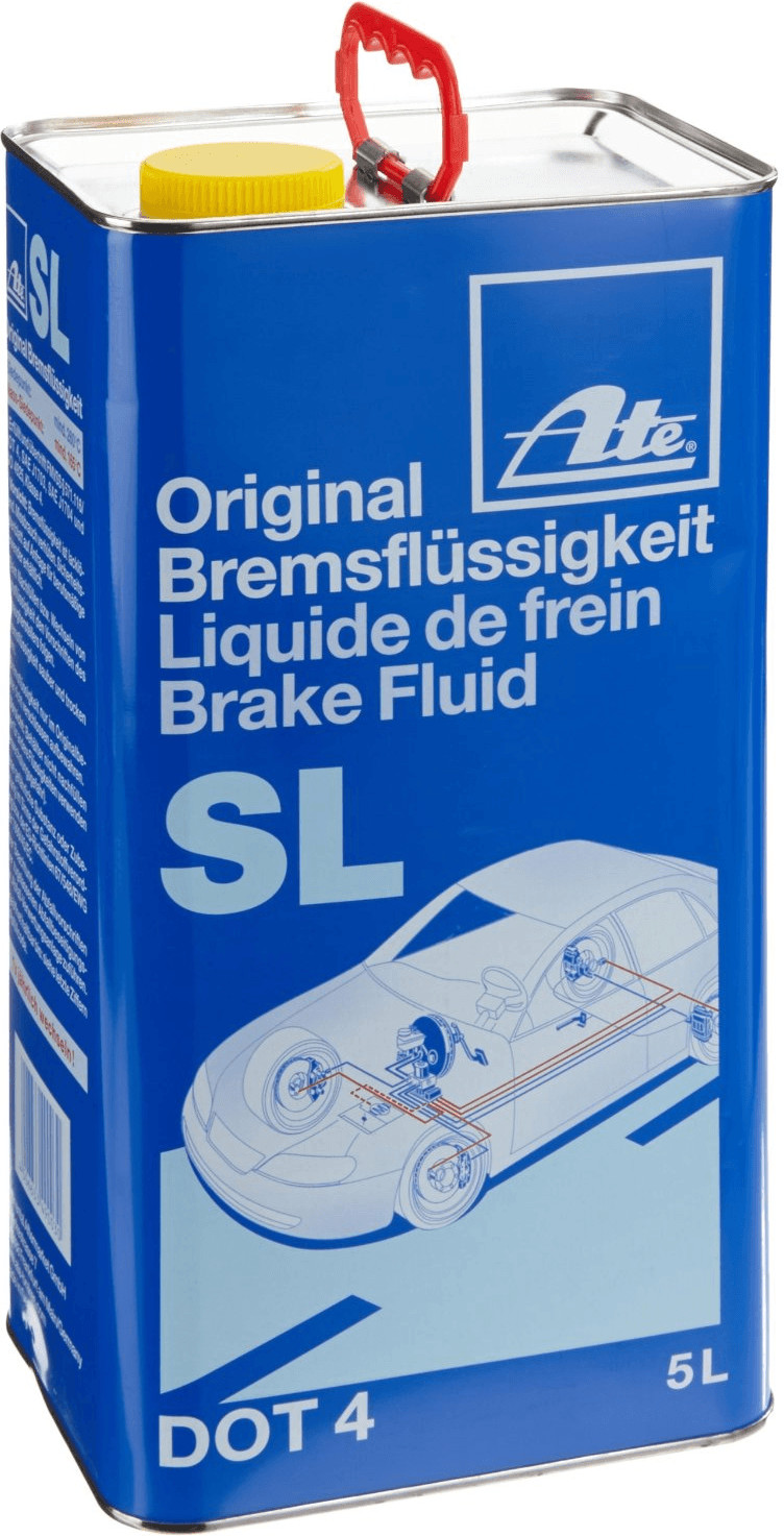 ATE 4 x 5 Liter Bremsflüssigkeit SL DOT4 03.9901-5803.2 günstig online  kaufen