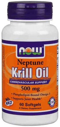 Now Foods Neptune Krill Oil 500mg Softgels (60 pcs)