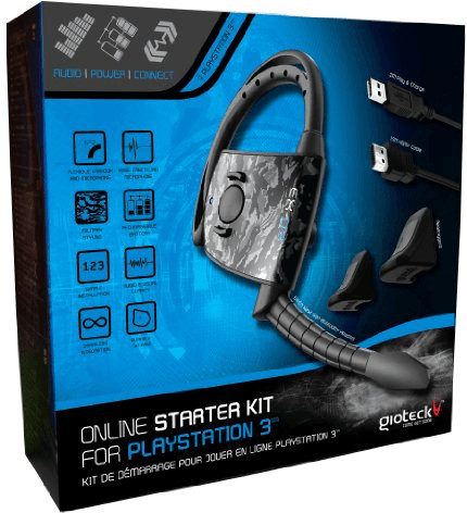 Gioteck PS3 Kit de démarrage pour jouer en ligne