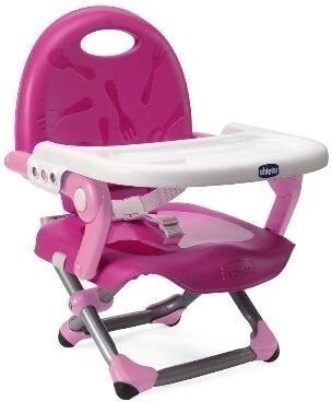 Chicco Rehausseur Pocket Snack rose