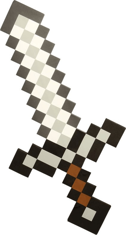 ThinkGeek Épée en mousse Minecraft