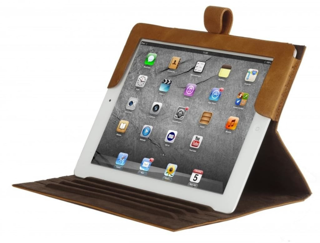 19twenty8 Classic Folio (iPad 2/3/4) golden tan