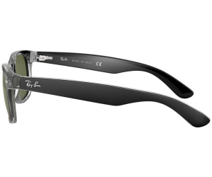 Ray Ban New Wayfarer RB2132 6052 top black on transparent green ab 89 90 Preisvergleich bei idealo