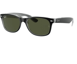Ray Ban New Wayfarer RB2132 6052 top black on transparent green ab 89 90 Preisvergleich bei idealo