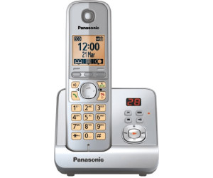 Panasonic KX TG6721 Single Silber Ab 31 43 Preisvergleich Bei Idealo de