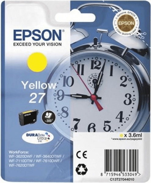 Epson 27 jaune (C13T27044010)