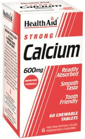 Healthaid Strong Calcium 600mg Chewables (60 pcs)