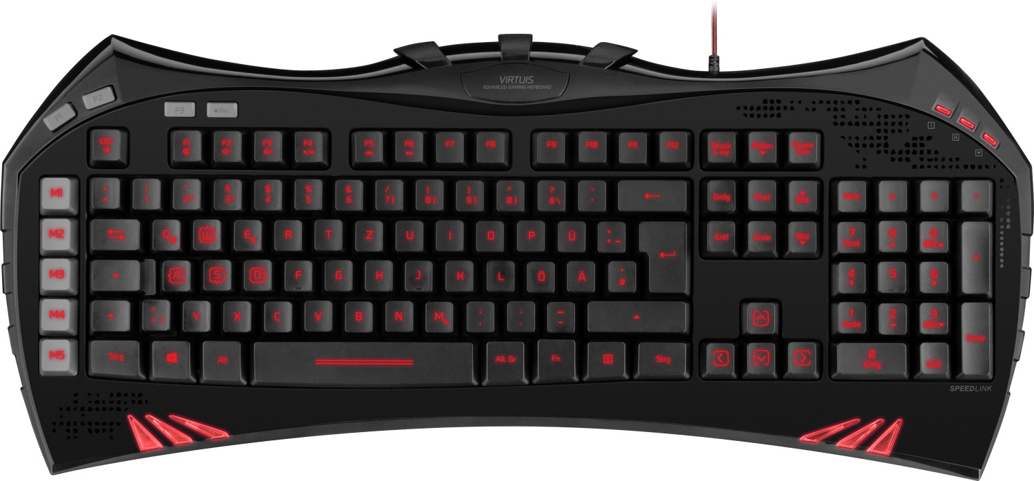 Speedlink Virtuis Advanced Gaming Keyboard DE