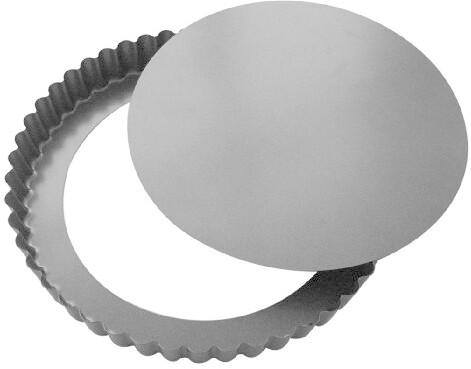 De Buyer Moule à tarte cannelé 20 cm