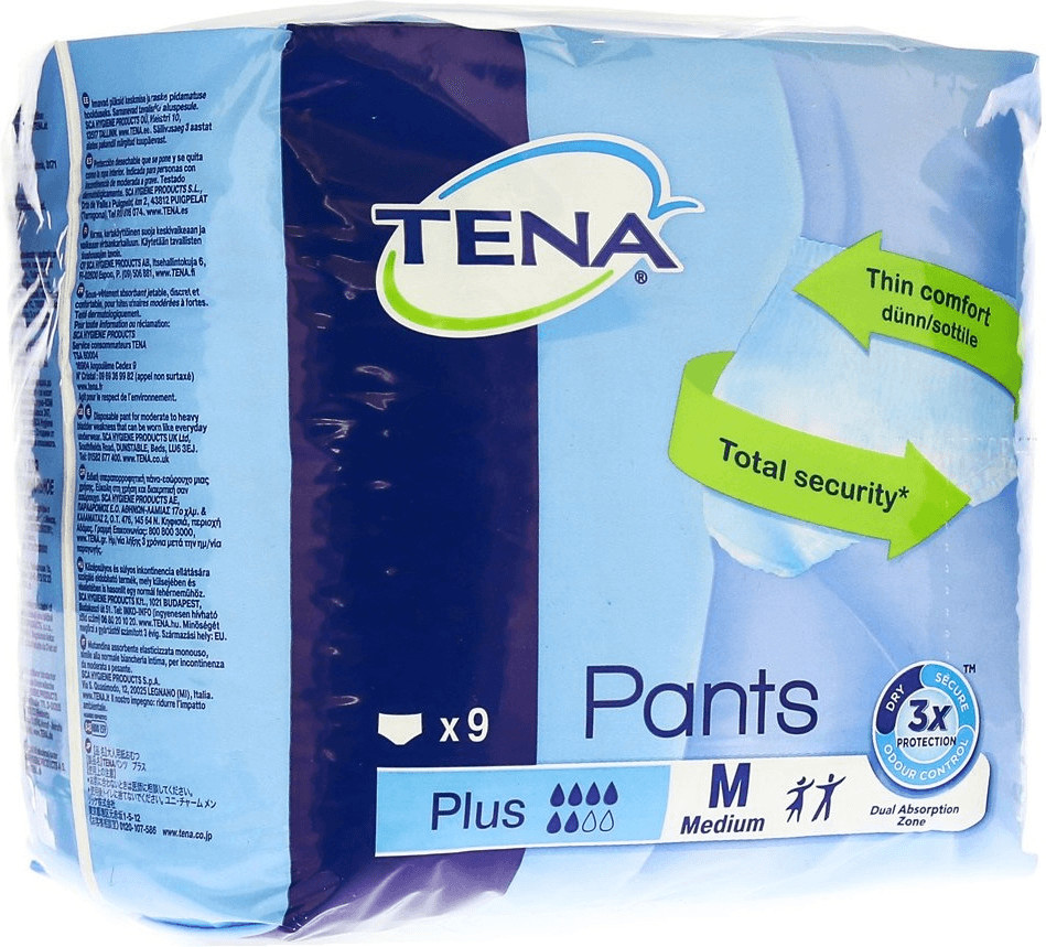 Tena Pants plus M (9 pièces)