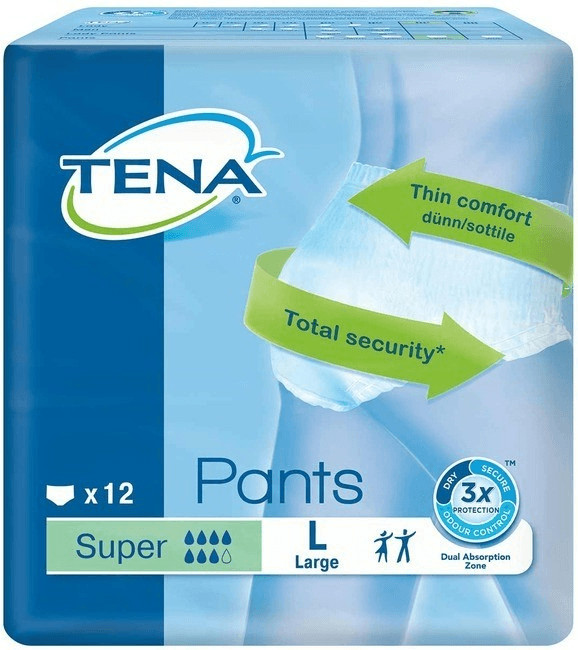 Tena Pants super ConfioFit L (12 pièces)