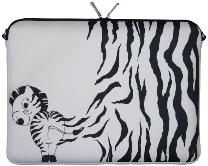 Digittrade Notebook Sleeve 17,3 Zebra