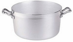 Pentole Agnelli Alluminio, casserole haute 28 cm