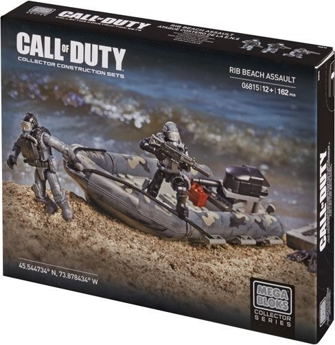 MEGA BLOKS Call of Duty - Bateau pneumatique de débarquement