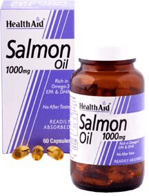 Healthaid Huile de saumon 1000 mg (60 gélules)