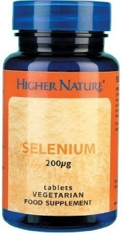 Higher Nature Selenium 200ug Tablets (60 pcs)