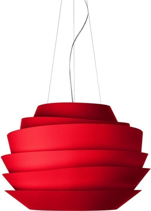 Foscarini Le Soleil suspension rouge