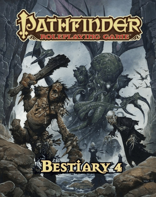 Pathfinder Roleplaying Game: Bestiary 4 (anglais)