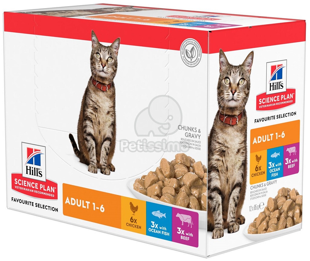 Hill's Feline Adult Multipack (12 x 85 g)