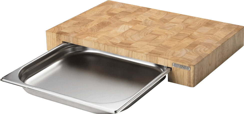 Continenta Planche avec tiroir en inox 48 x 32,5 cm