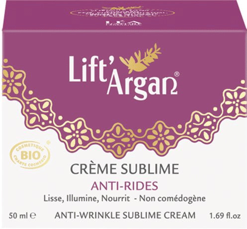 Lift'Argan Crème sublime anti-rides (50 ml)