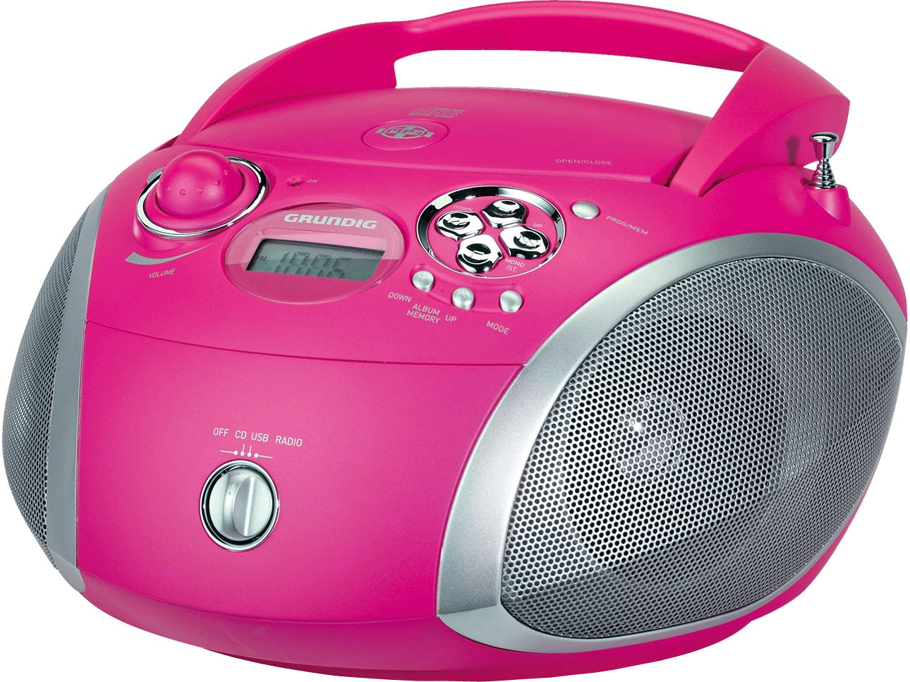 Grundig RCD 1445 USB (rose)