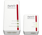 AVM FRITZ!Powerline 540E WLAN Set Powerline Adapter 500 Mbit/s Kabellos und  Kabelgebunden Powerline, Dlan & Ethernet-Adapter
