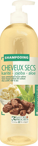Laboratoire Gravier Cosmo Naturel Shampooing cheveux secs karité/jojoba/aloé véra (500 ml)