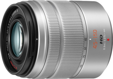 Panasonic Lumix G Vario 45-150mm f4.0-5.6 ASPH MEGA OIS (argent)