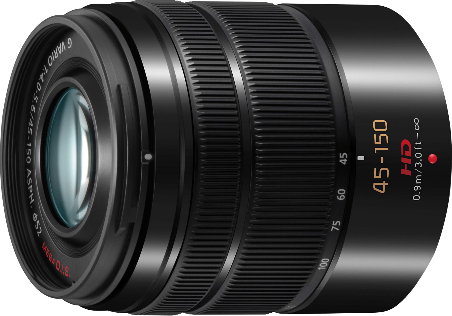 Panasonic Lumix G Vario 45-150mm f4.0-5.6 ASPH MEGA OIS (noir)