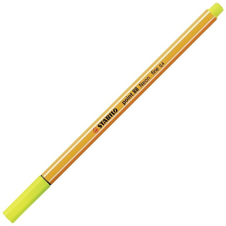 Stabilo Point 88 jaune fluo