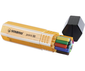 STABILO Faserschreiber Pen 68 Big Box 1 mm Farbig sortiert 20 Stück 